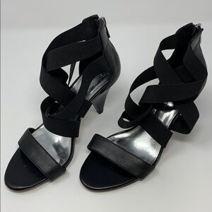 INC International Concepts Macy’s Gigi black heels